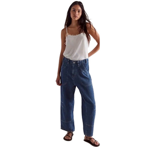 Free People We the Free Midnight Voyage Harem Jeans Size L